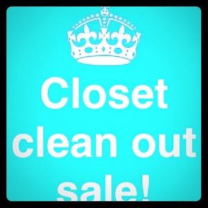 Closet clean out!!!